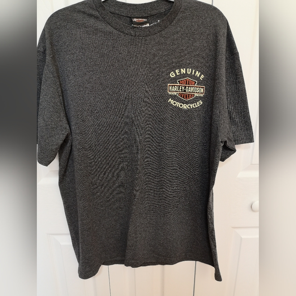 Stewart's Harley-Davidson “Biker Built” Tee (XL, Miramichi, NB, Canada)